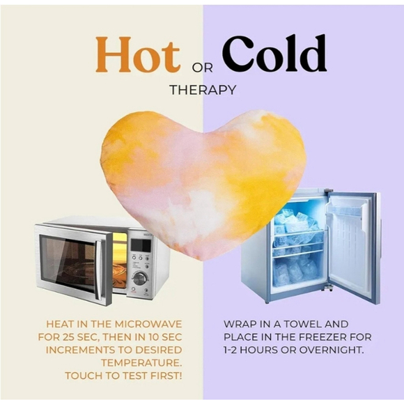 Heart Weighted Eye Mask for Sleeping - Picture 7 of 9